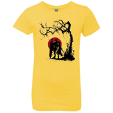 Black Swordsman under the sun Girls Premium T-Shirt