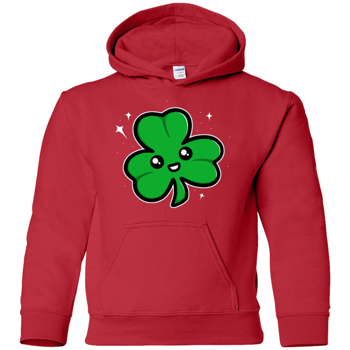 Super Cute Shamrock Youth Hoodie