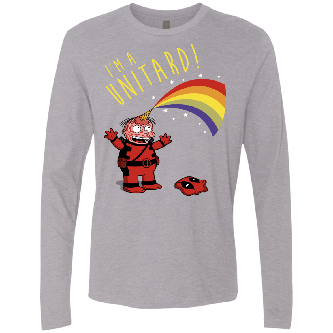 unitard-Raffiti Men's Premium Long Sleeve