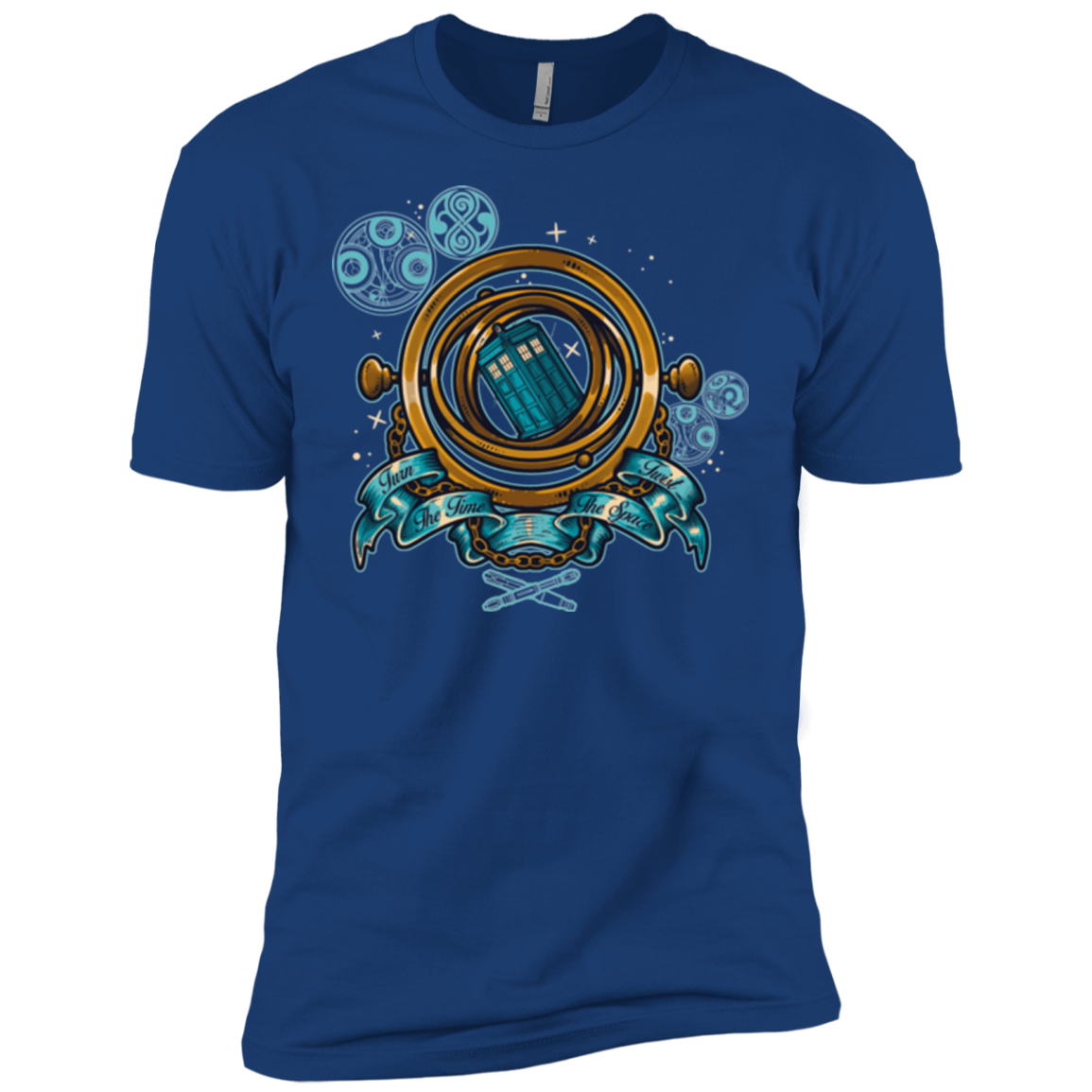 TURN THE TIME TWIST THE SPACE Men's Premium T-Shirt