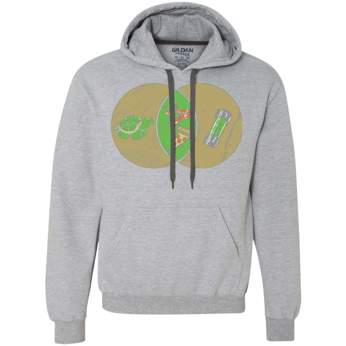 Mikey Diagram Premium Fleece Hoodie