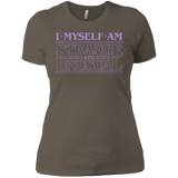 I Myself Am Strange And Unusual Women's Premium T-Shirt