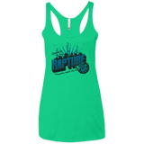 Greetings from Rapture Women's Triblend Racerback Tank