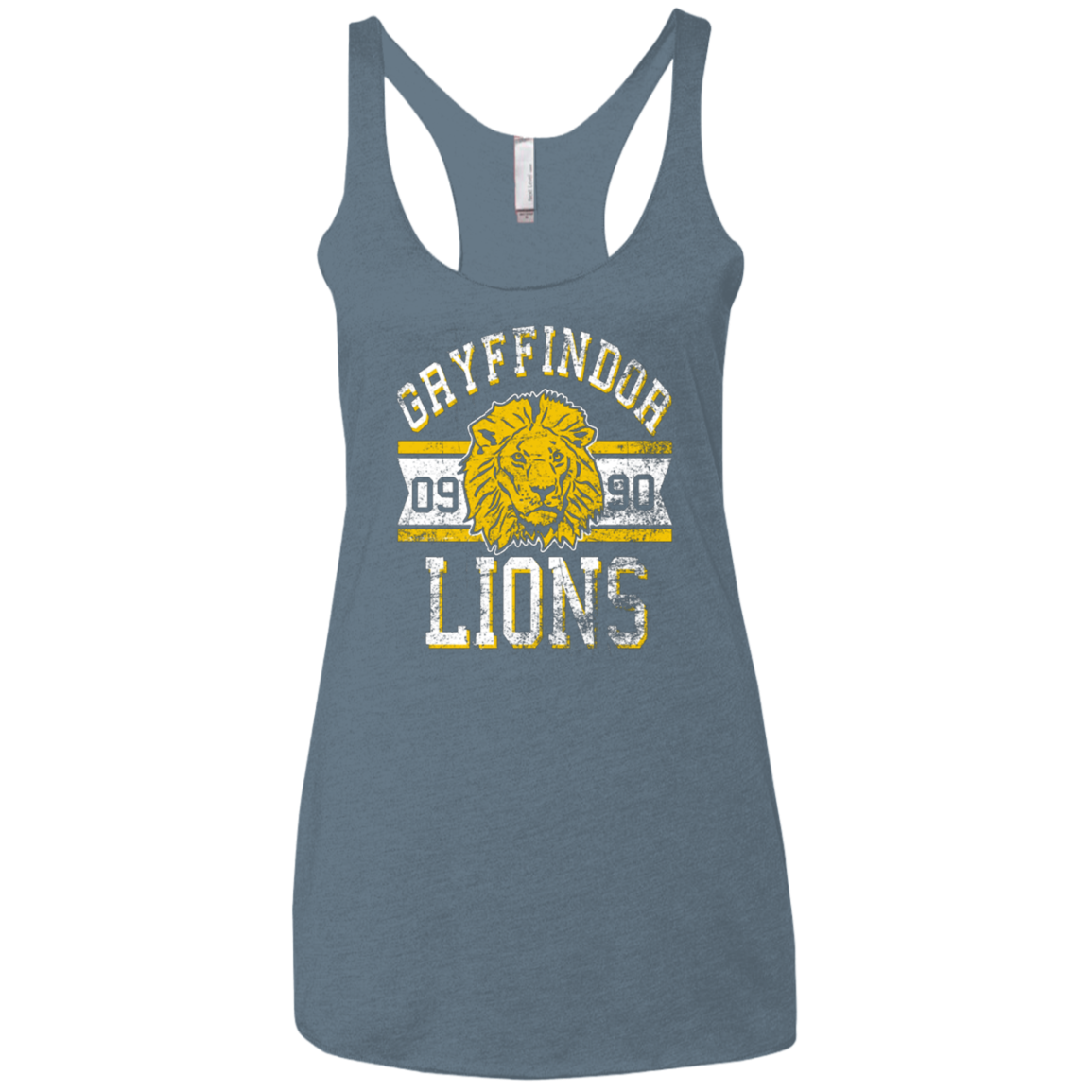 Lions Women's Triblend Racerback Tank