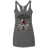 Detective Academy Women's Triblend Racerback Tank