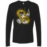 Yellow Ranger Artwork Men's Premium Long Sleeve