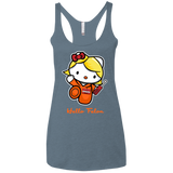 Orange is the New Cat Women's Triblend Racerback Tank