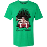 King on Throne Men's Triblend T-Shirt
