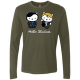 Hello Sherlock Men's Premium Long Sleeve