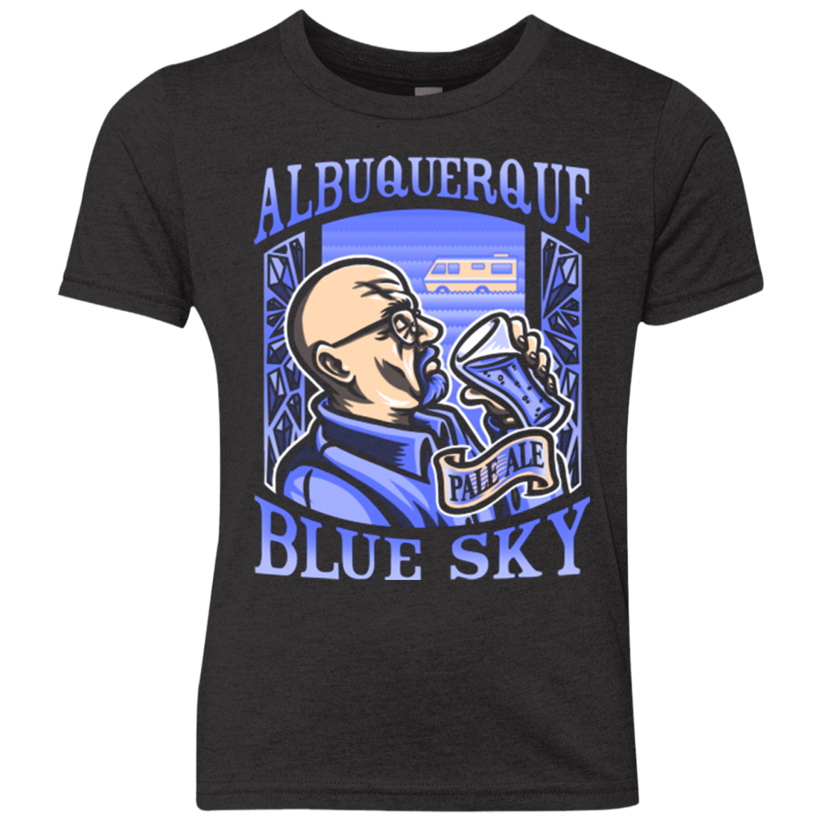 Albuquerque Blue Sky Youth Triblend T-Shirt