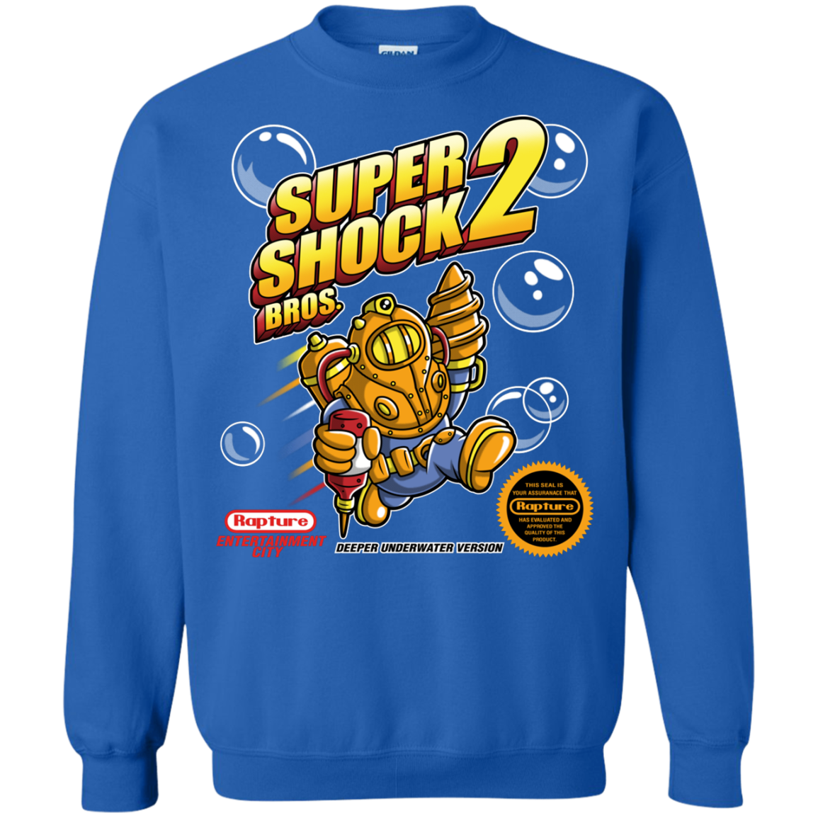 Super Shock Bros 2 Crewneck Sweatshirt