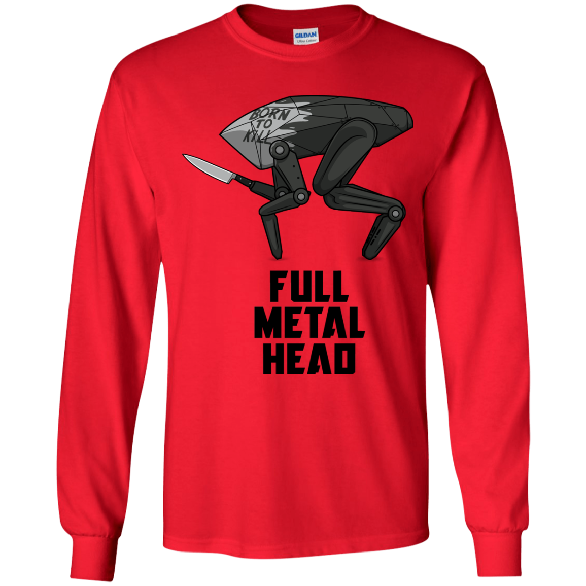 Full Metal Head Youth Long Sleeve T-Shirt