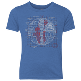 Death Star Plan Youth Triblend T-Shirt