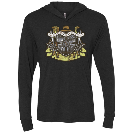 Adventurer's Crest Triblend Long Sleeve Hoodie Tee