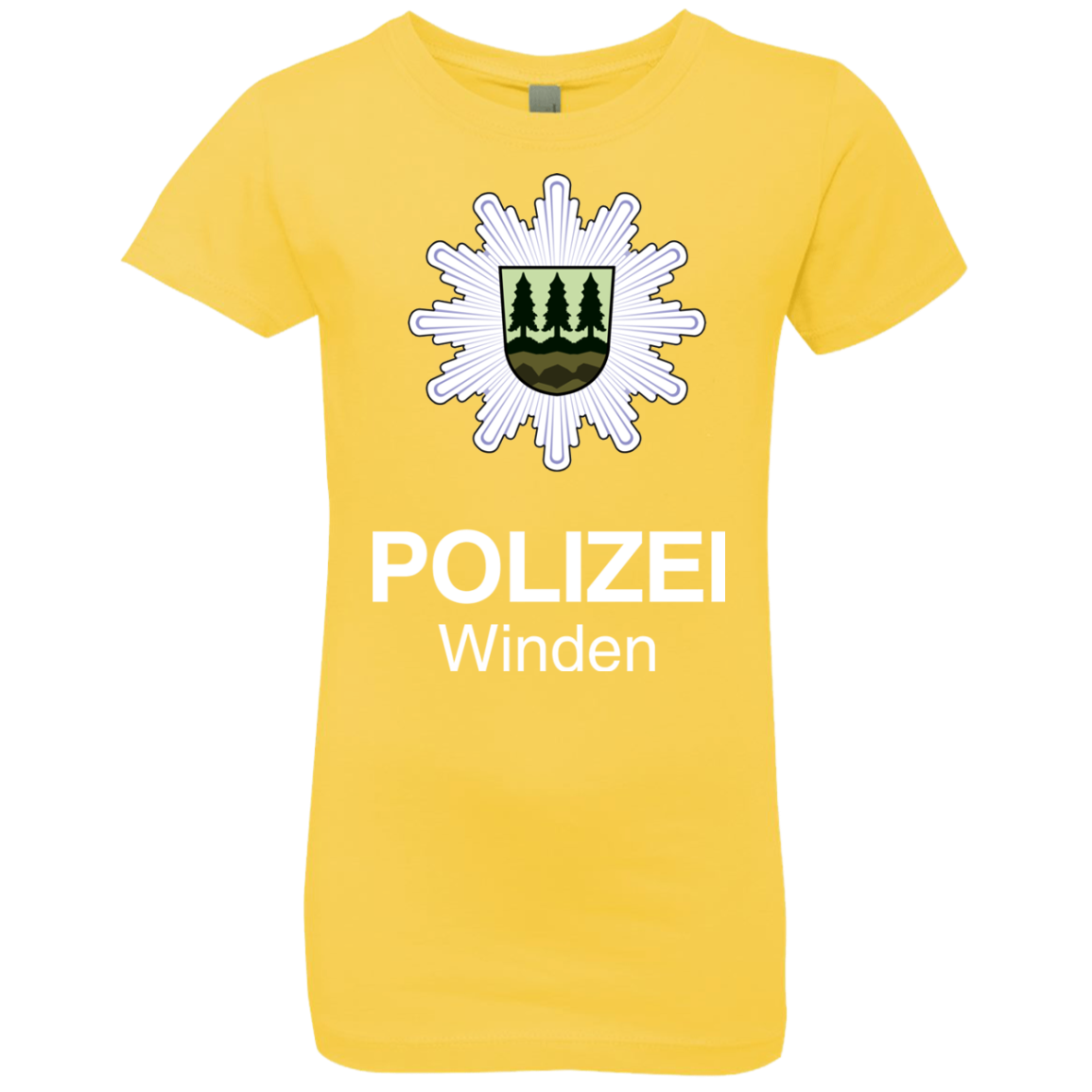 Winden Polizei Girls Premium T-Shirt