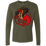 FIRE BLOOD AND TRAINING Men's Premium Long Sleeve