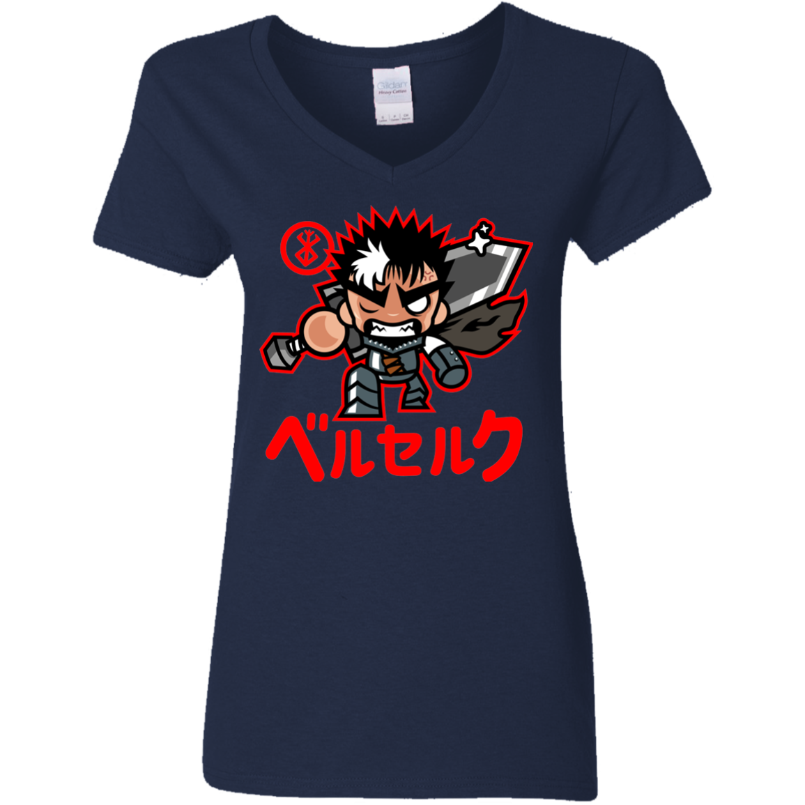 ChibiGuts Women's V-Neck T-Shirt