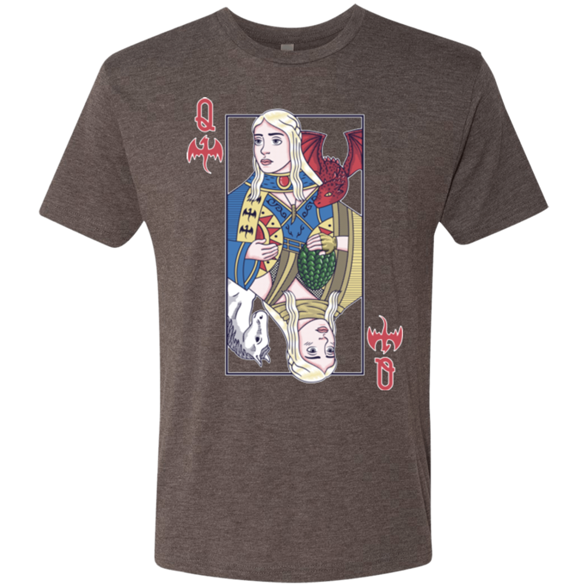 Queen of Dragons Men's Triblend T-Shirt