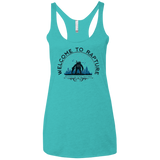 Welcome to Rapture Women's Triblend Racerback Tank