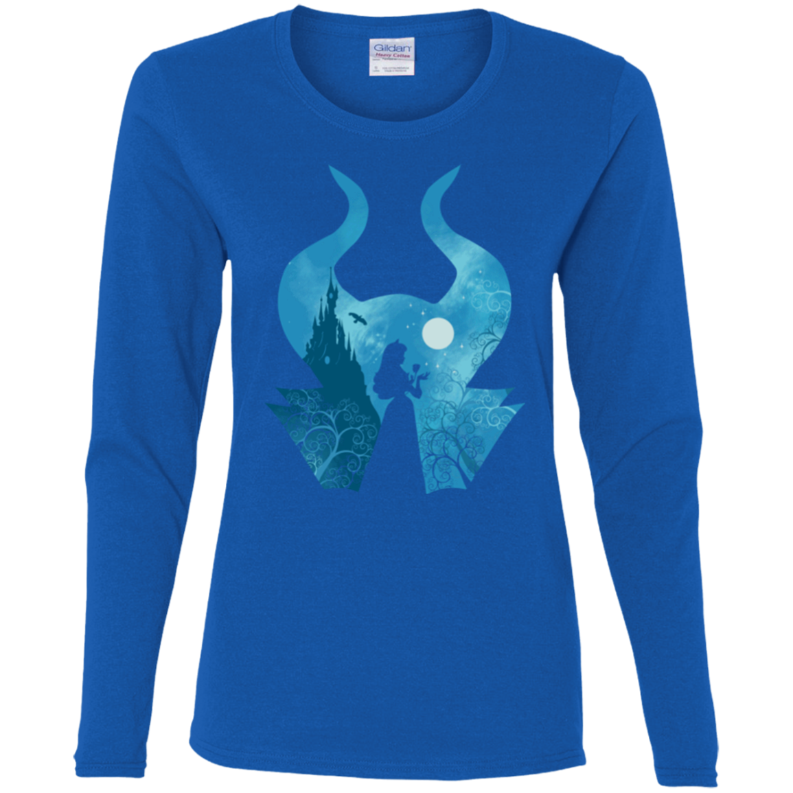 Sleeping Portrait Women's Long Sleeve T-Shirt