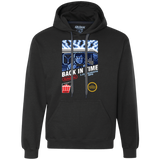 Back In Time Premium Fleece Hoodie