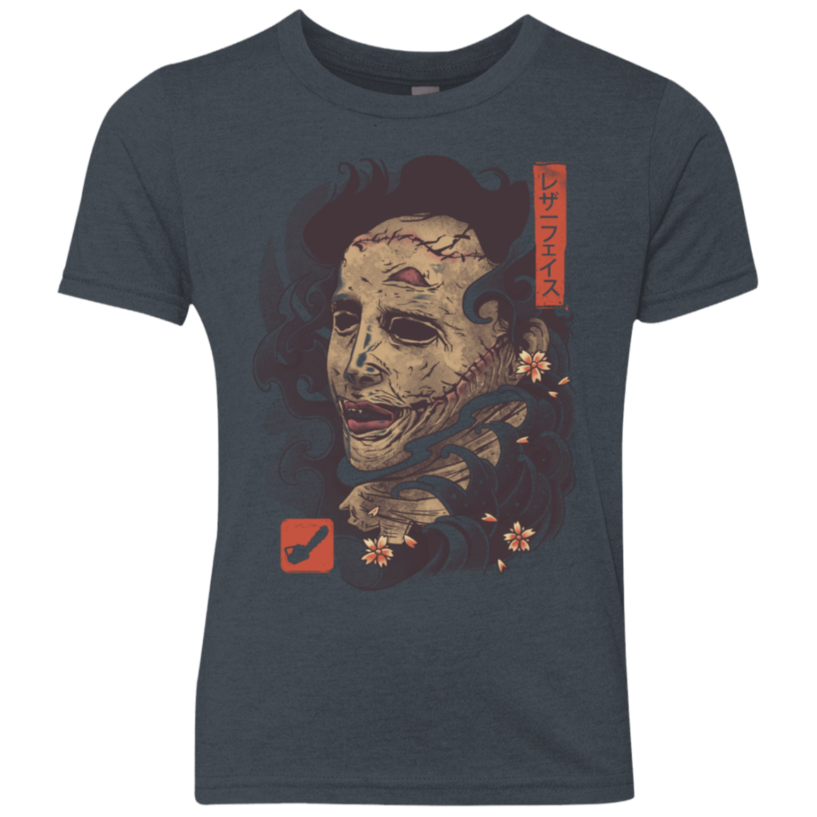 Oni Leather Mask Youth Triblend T-Shirt