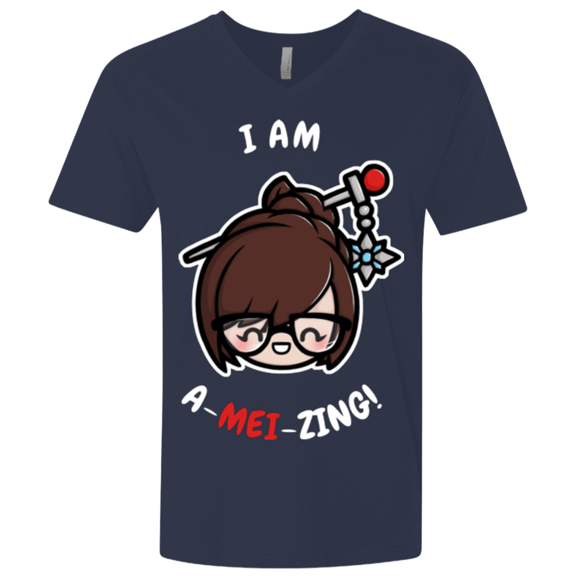 I Am A Mei Zing Men's Premium V-Neck