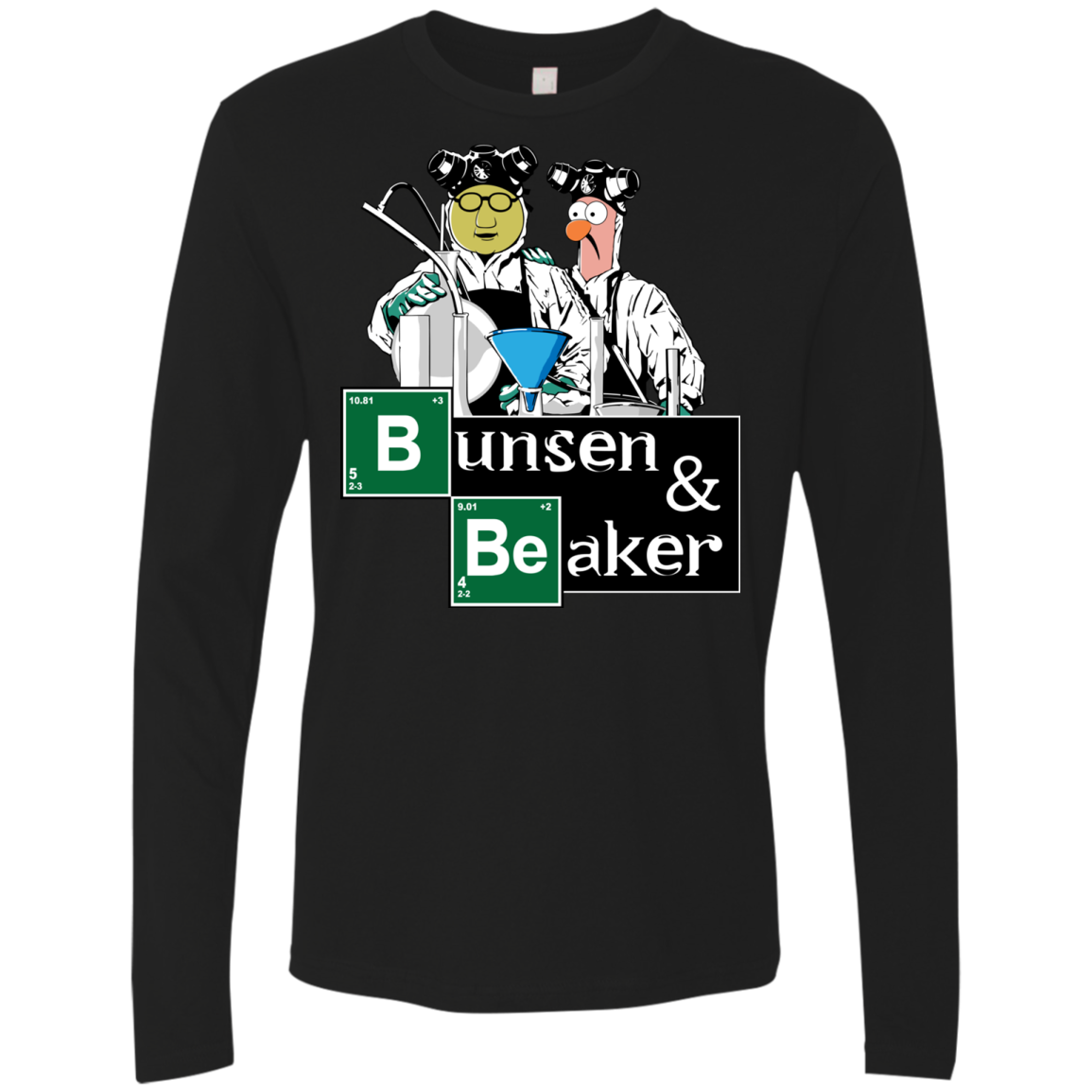 Bunsen & Beaker Men's Premium Long Sleeve
