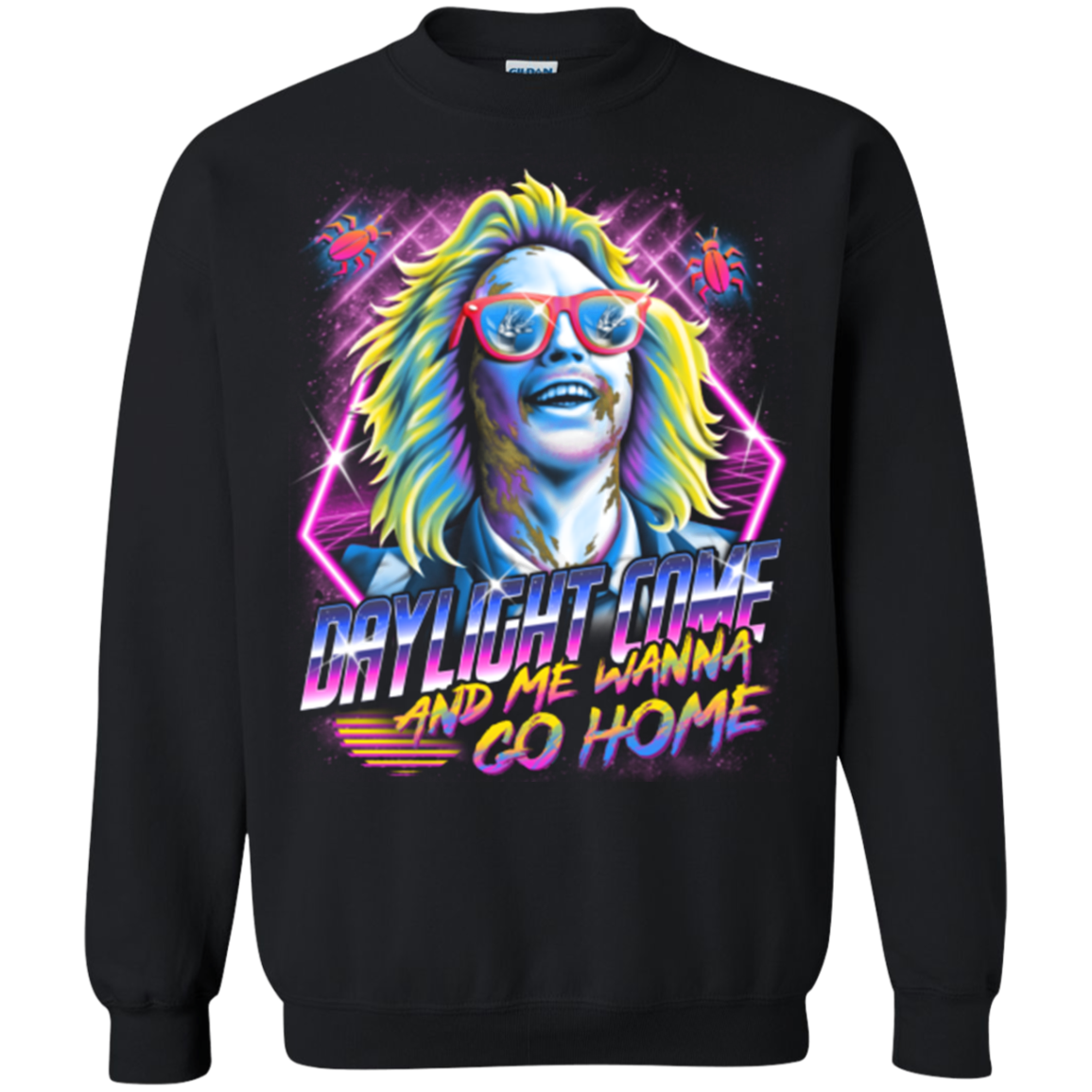 Beetlejuice 80s Nostalgia Crewneck Sweatshirt