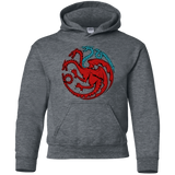 Trinity of fire and ice V2 Youth Hoodie
