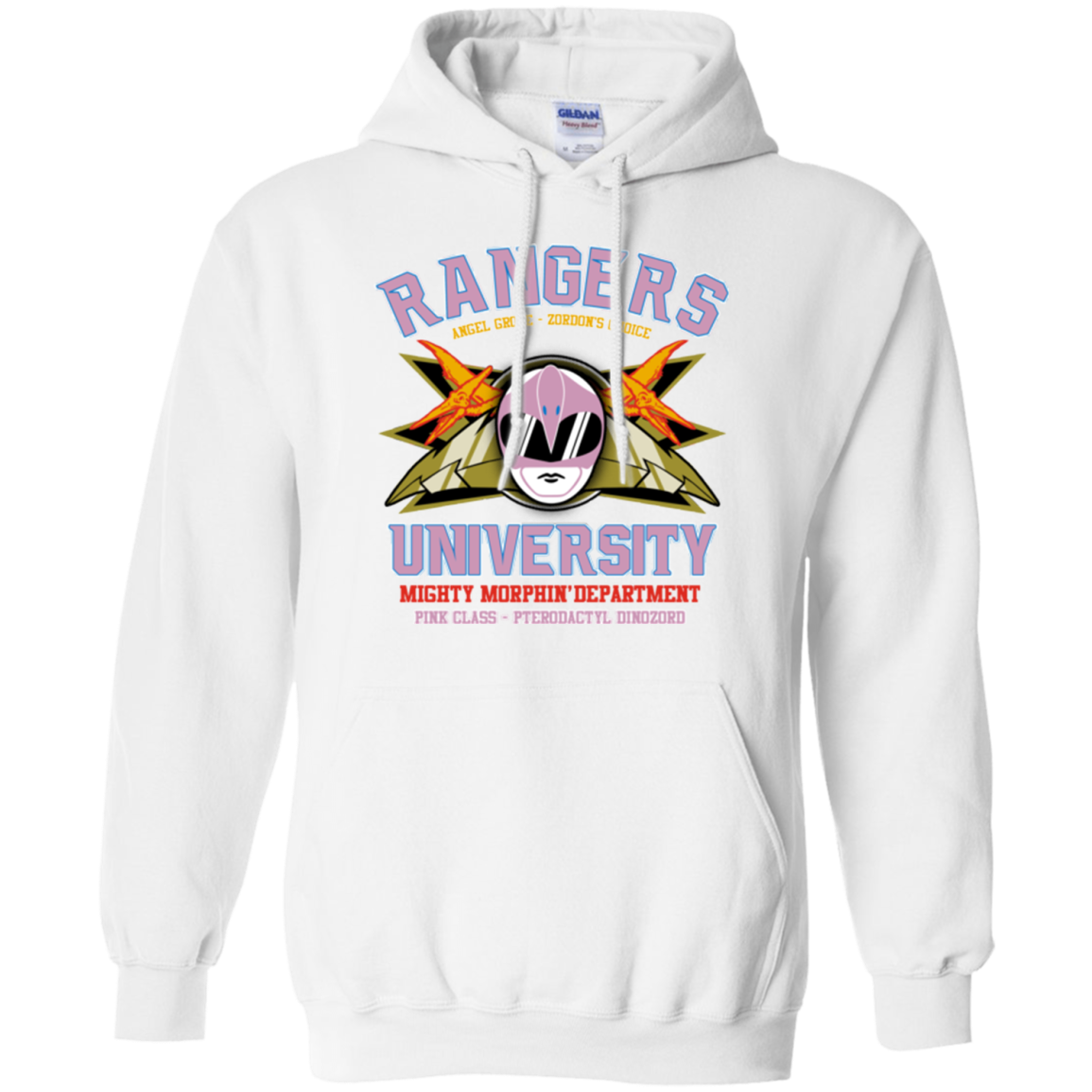 Rangers U Pink Ranger Pullover Hoodie