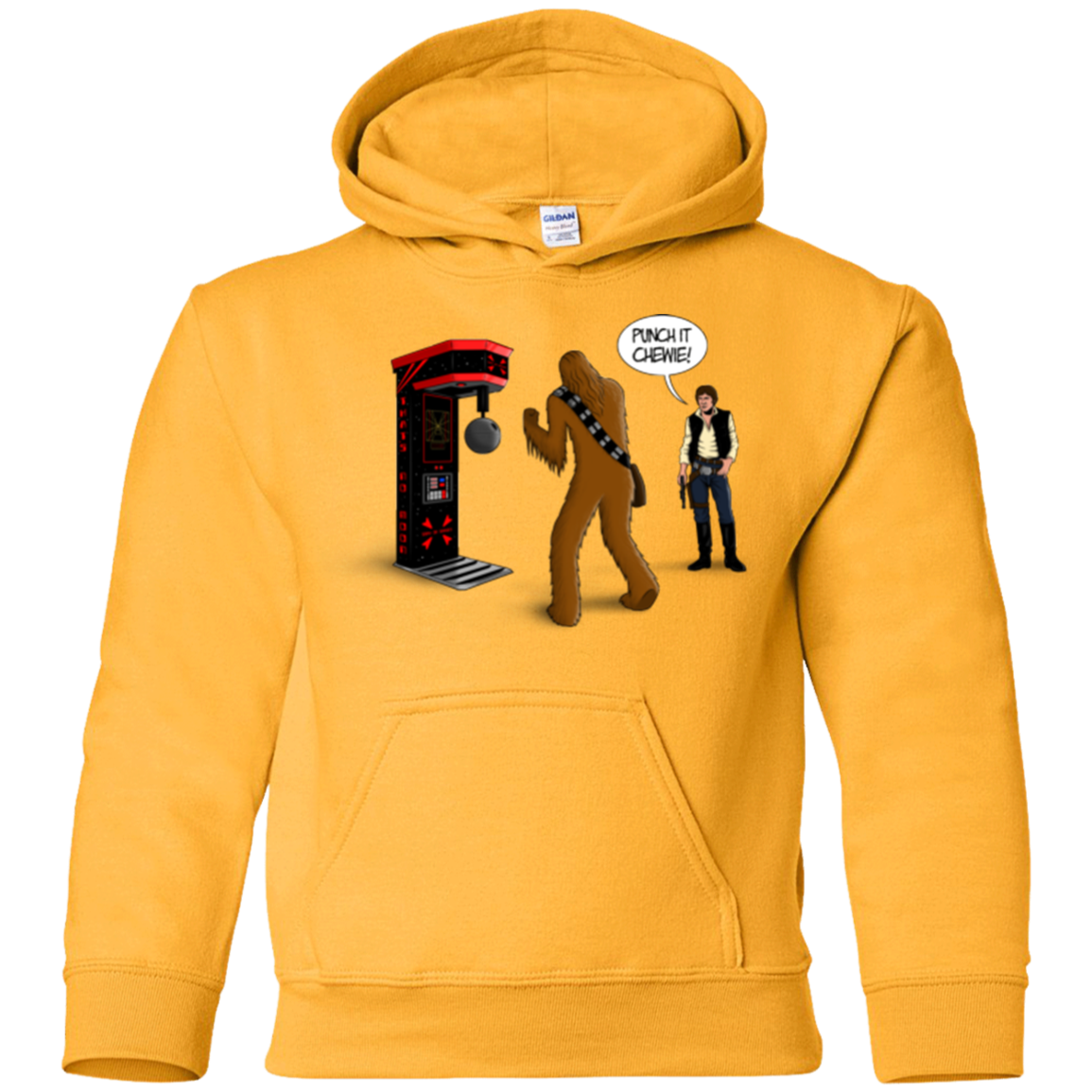Punch It Chewie Youth Hoodie