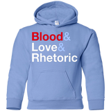 Blood Love Rhetoric Youth Hoodie