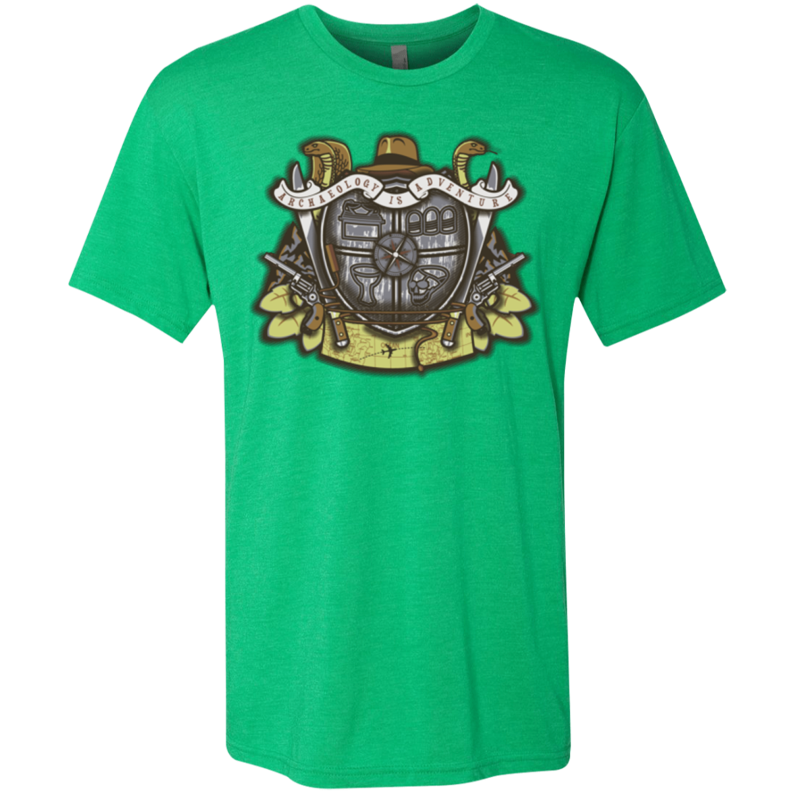 Adventurer's Crest Men's Triblend T-Shirt