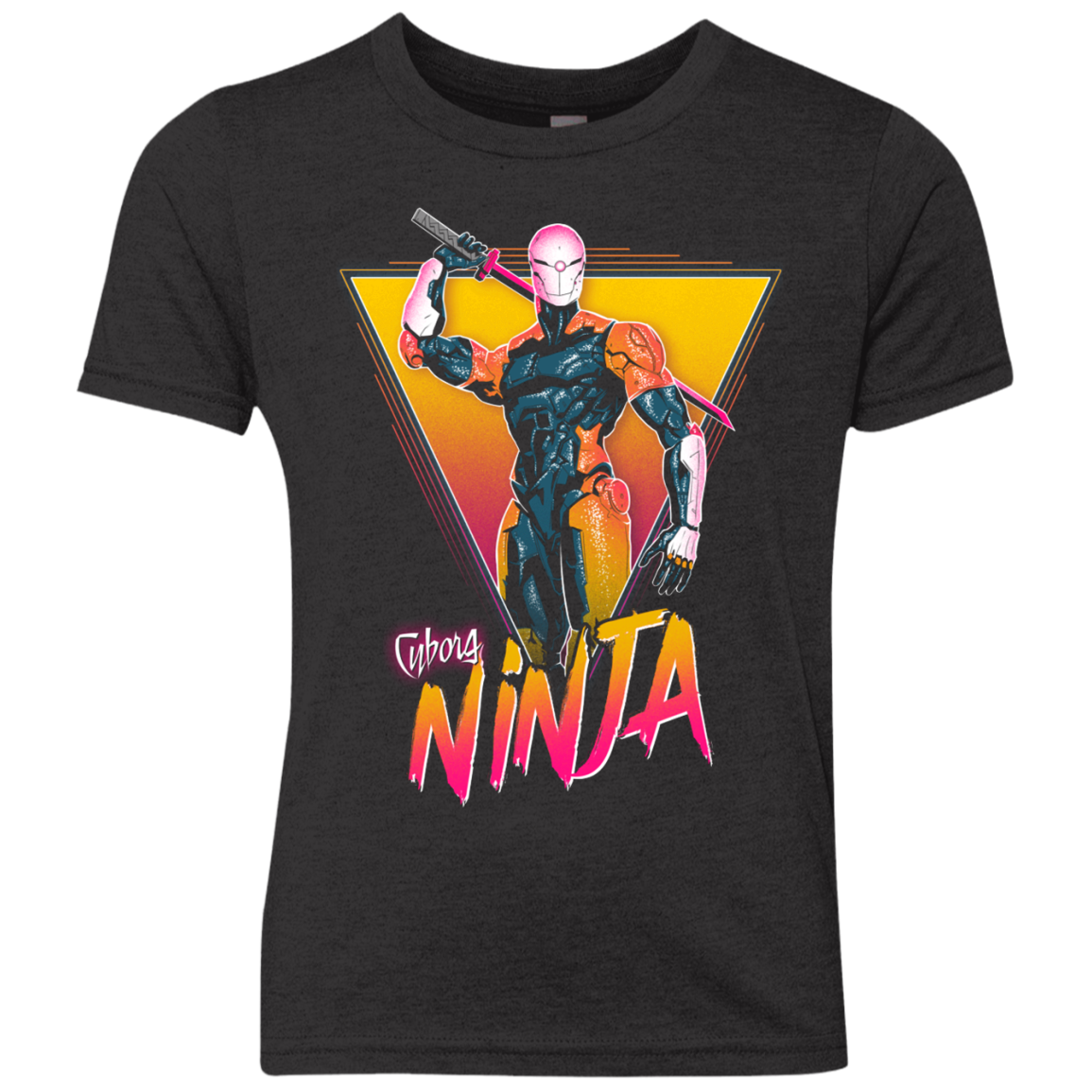 Cyborg Ninja Youth Triblend T-Shirt