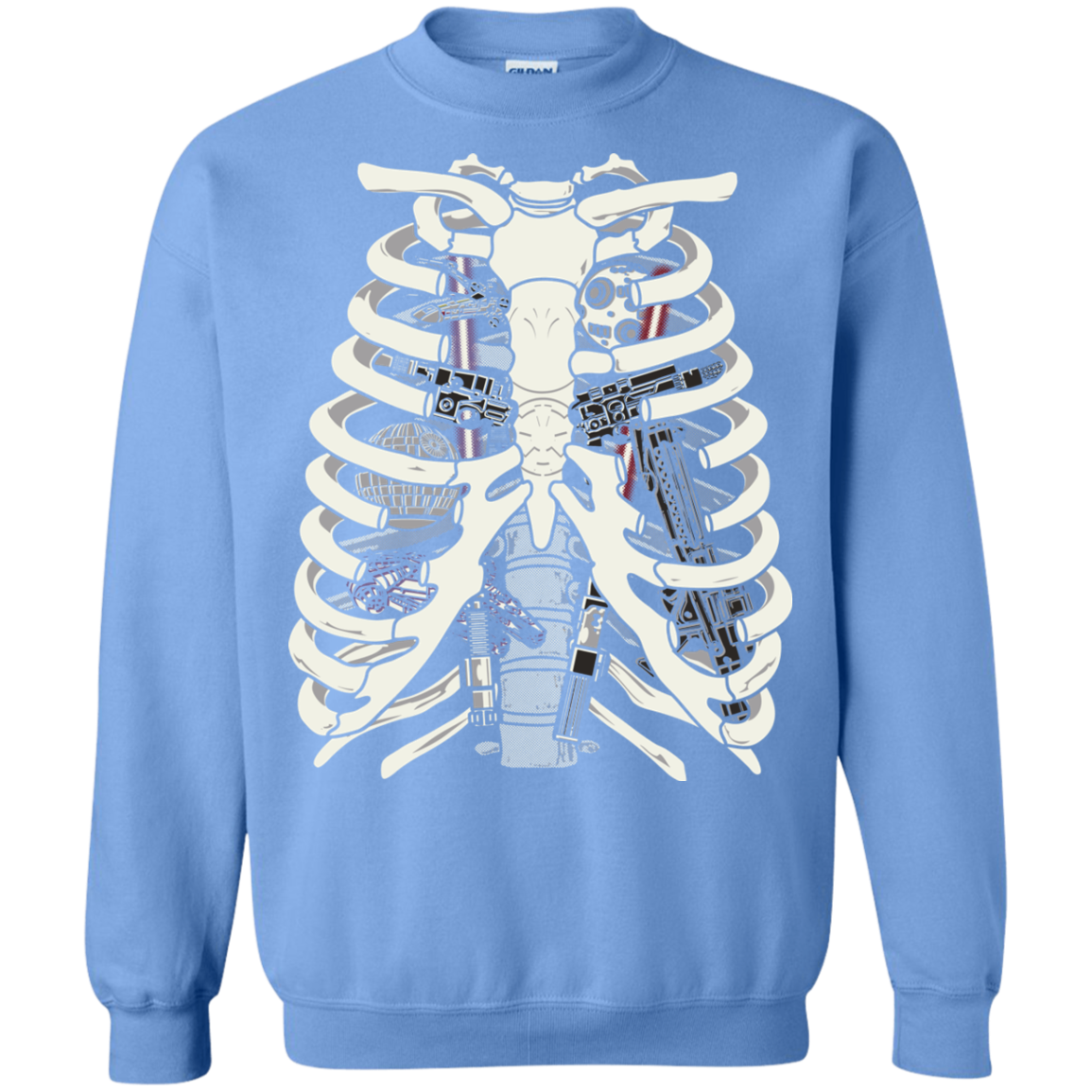Anatomy of a Galaxy Far Away Crewneck Sweatshirt