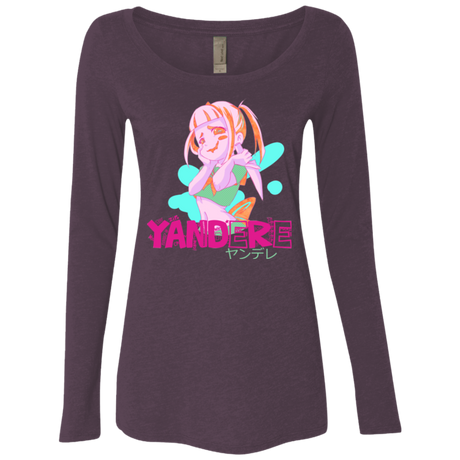 Yandere Women's Triblend Long Sleeve Shirt