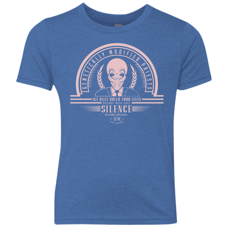 Who Villains Silence Youth Triblend T-Shirt