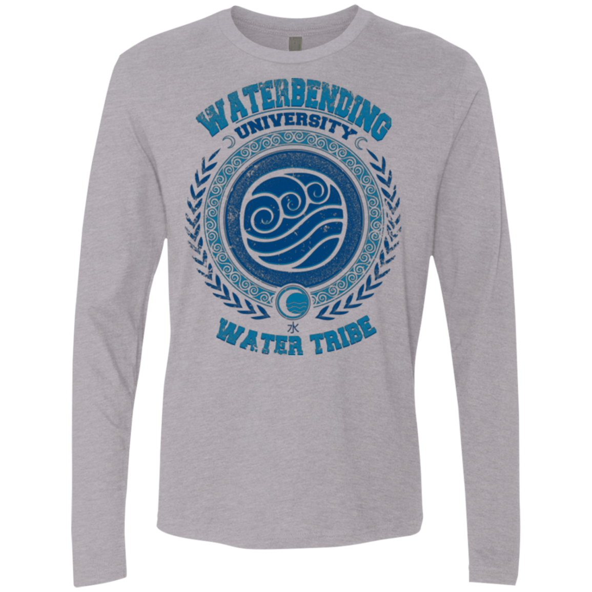 Waterbending University Men's Premium Long Sleeve