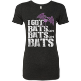 Bats on Bats on Bats Women's Triblend T-Shirt