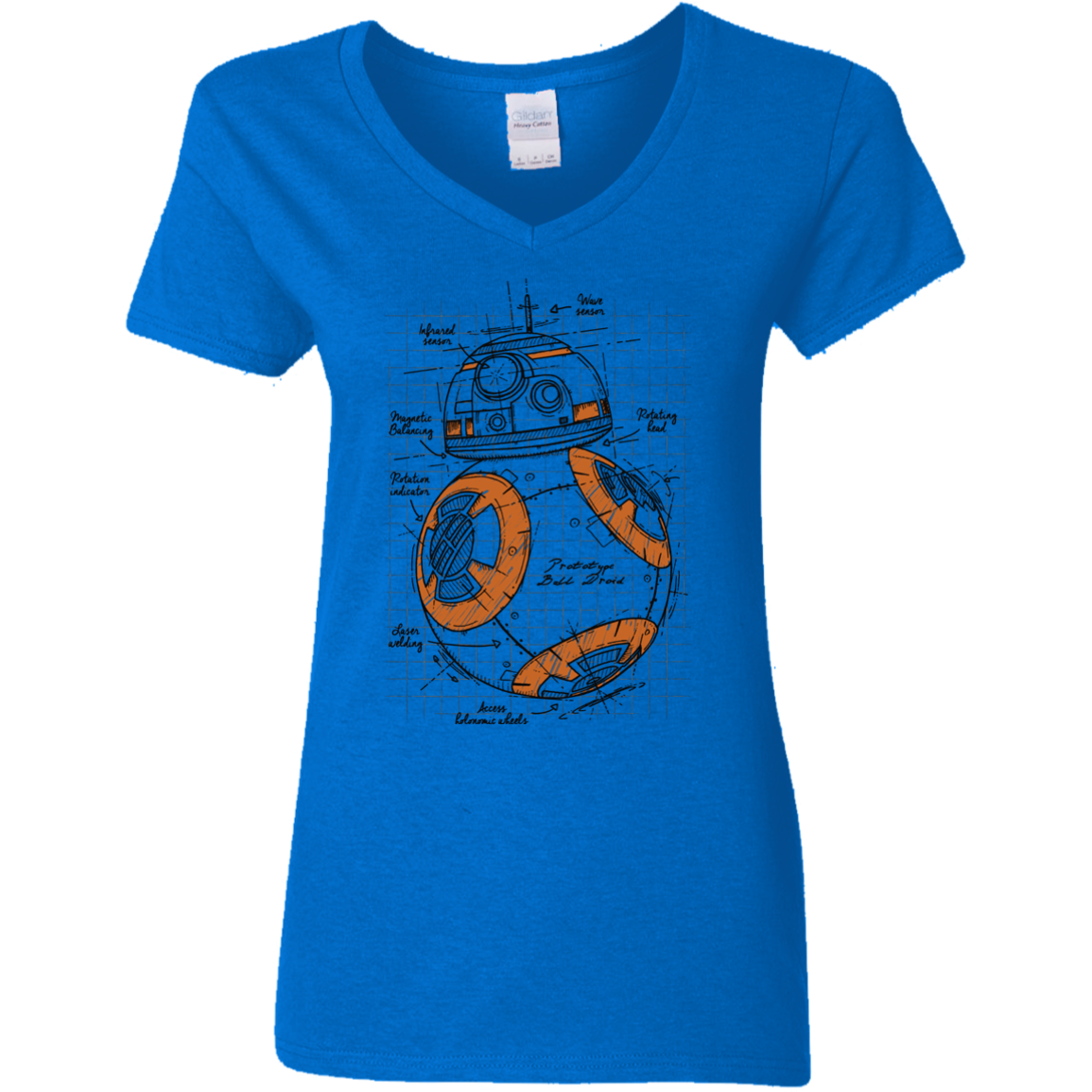 BB-8 Plan Women's V-Neck T-Shirt