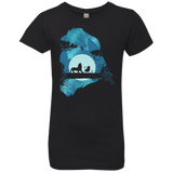 Lion Portrait Girls Premium T-Shirt