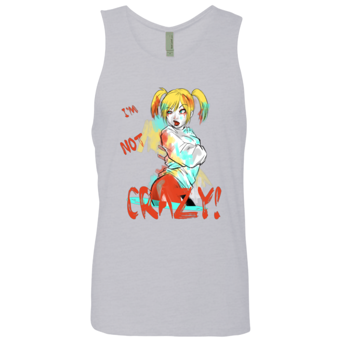 I'm not crazy! Men's Premium Tank Top