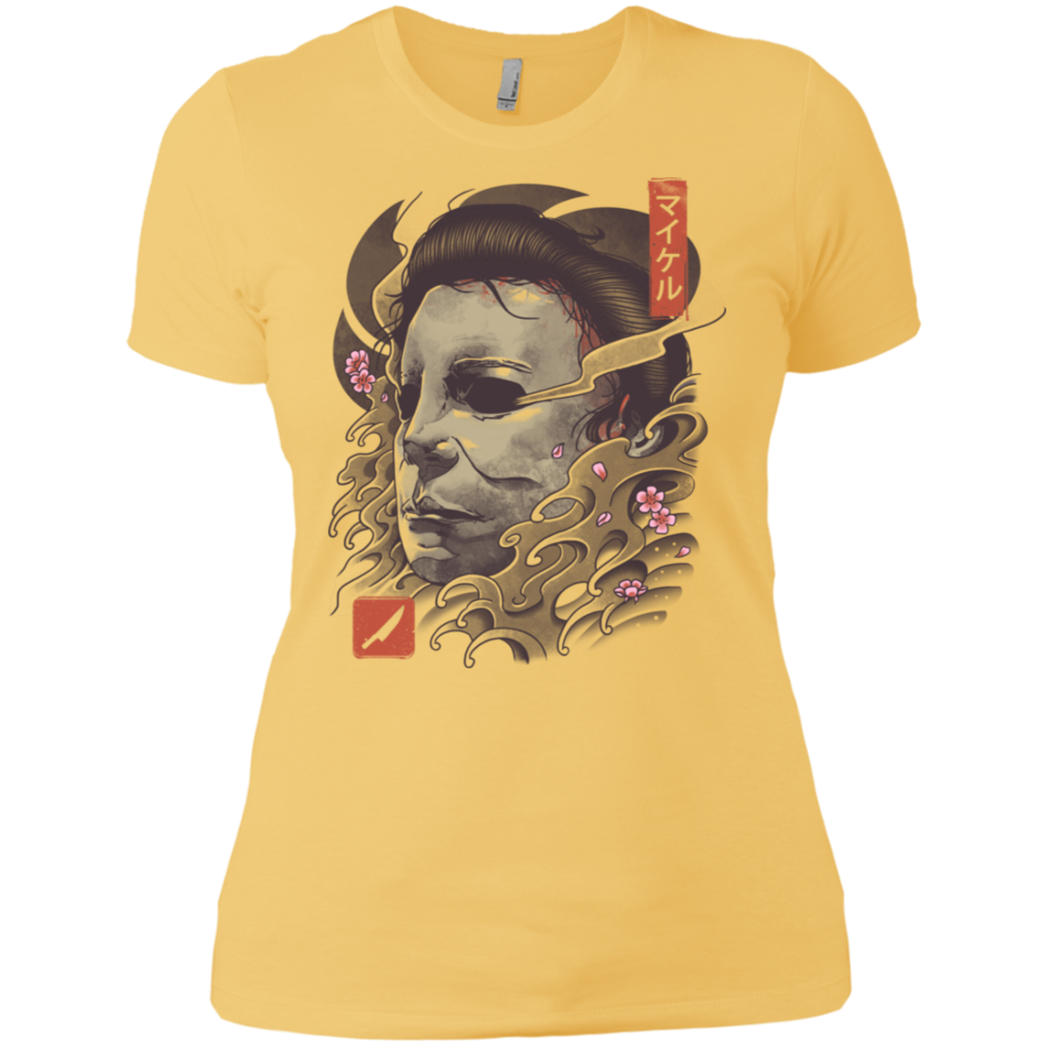 Oni Slasher Mask Women's Premium T-Shirt