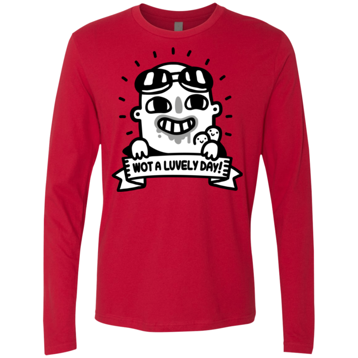 Wot A Luvely Day Men's Premium Long Sleeve