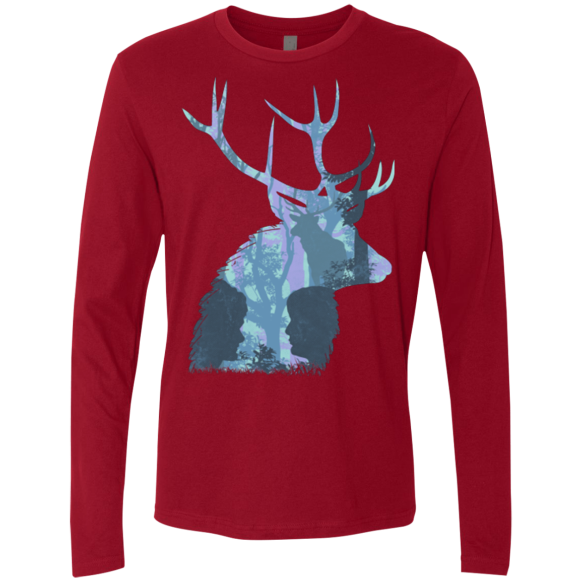 Deer Cannibal Men's Premium Long Sleeve