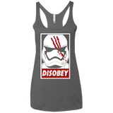 Disobey Women's Triblend Racerback Tank