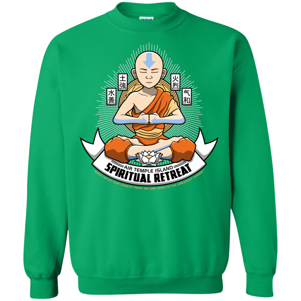 SPIRITUAL RETREATT Crewneck Sweatshirt