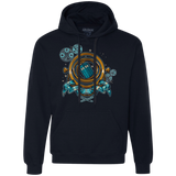 TURN THE TIME TWIST THE SPACE Premium Fleece Hoodie
