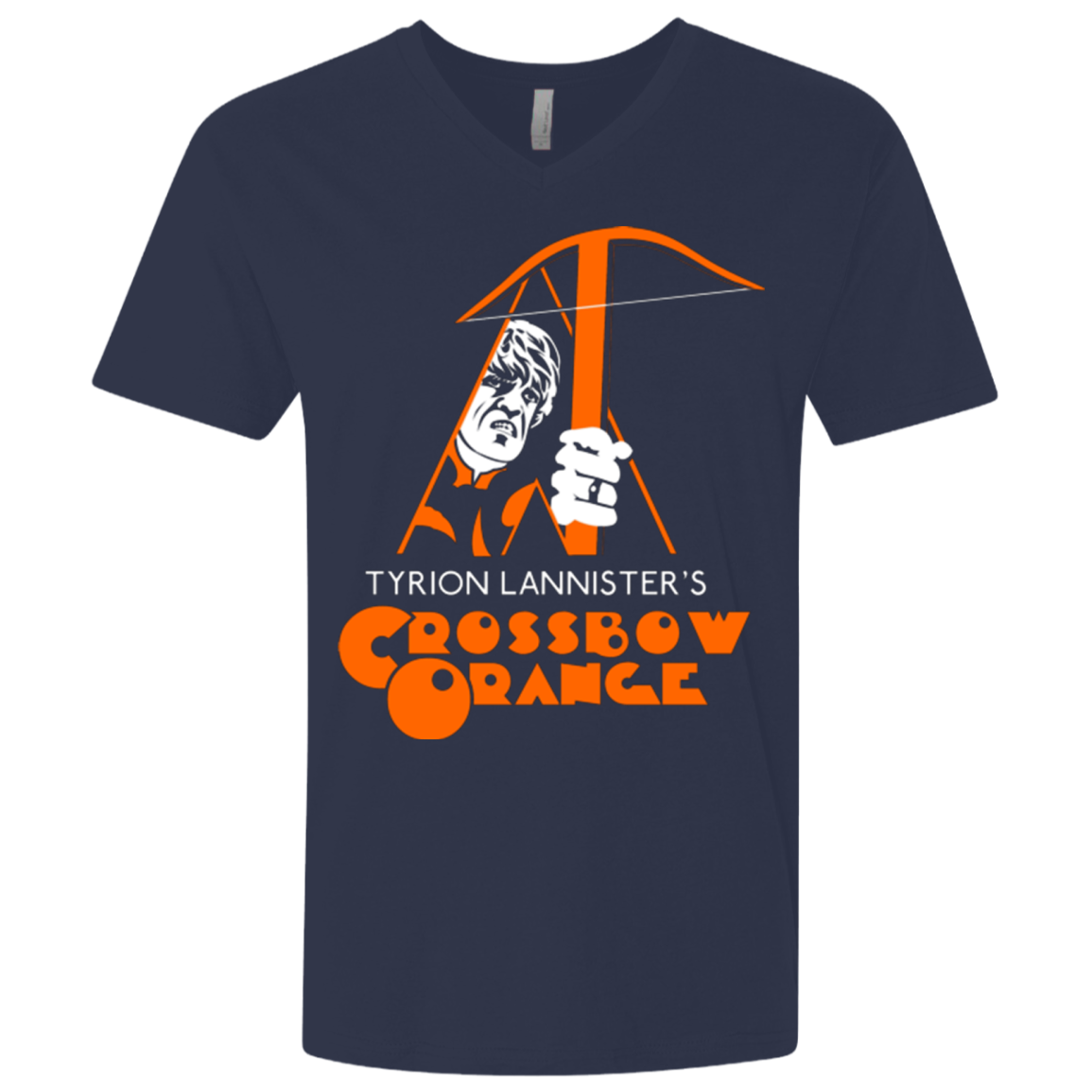 Crossbow Orange Men's Premium V-Neck
